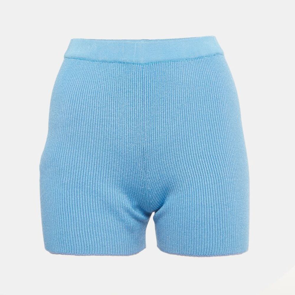 Jacquemus Blue Knit Shorts M